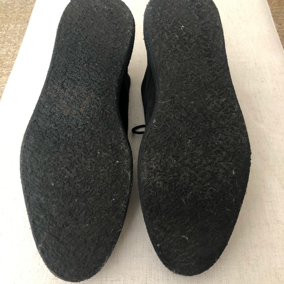 AllSaints Lark Creeper Boots in Black Suede - Picture 6 of 6